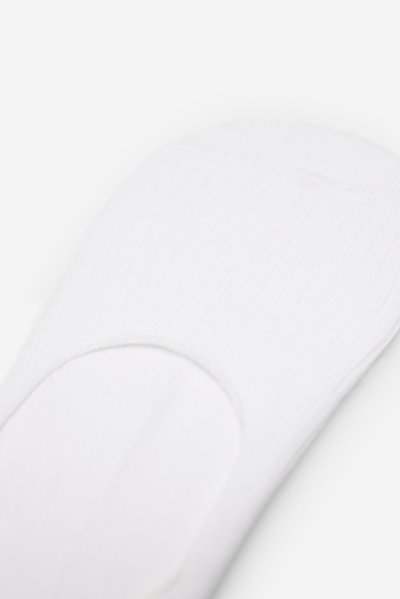 milano Calcetines Pinkies B&aacute;sicos Blanco