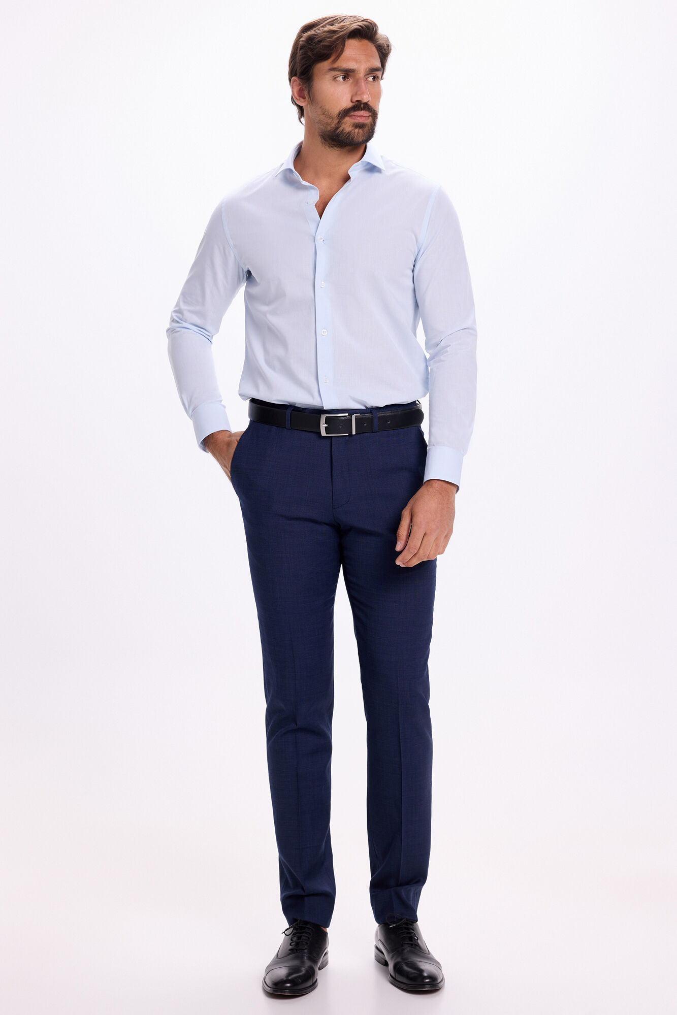 Milano Microestructura de la camisa de vestir