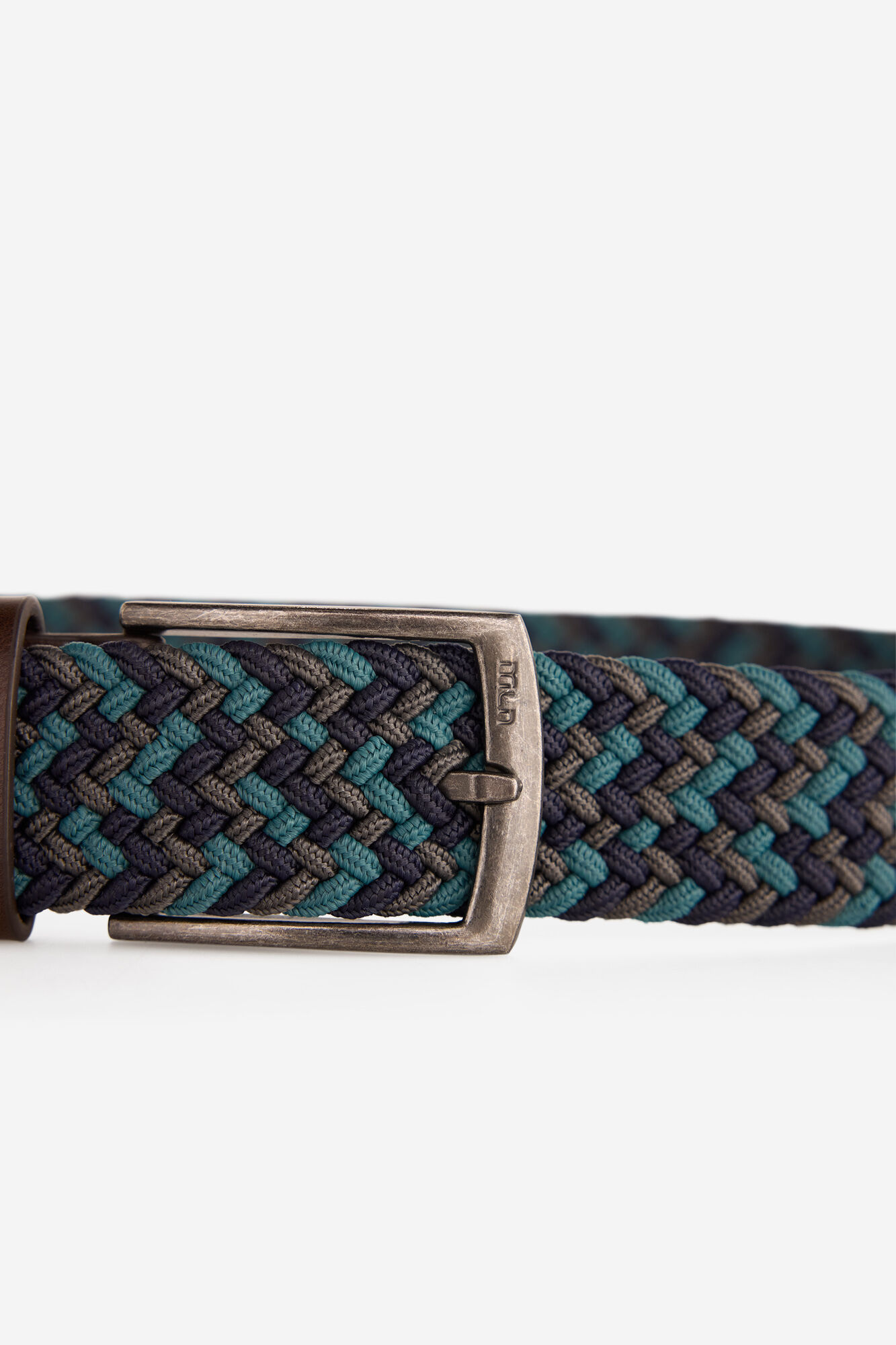 Milano Cintur&oacute;n trenzado Azul