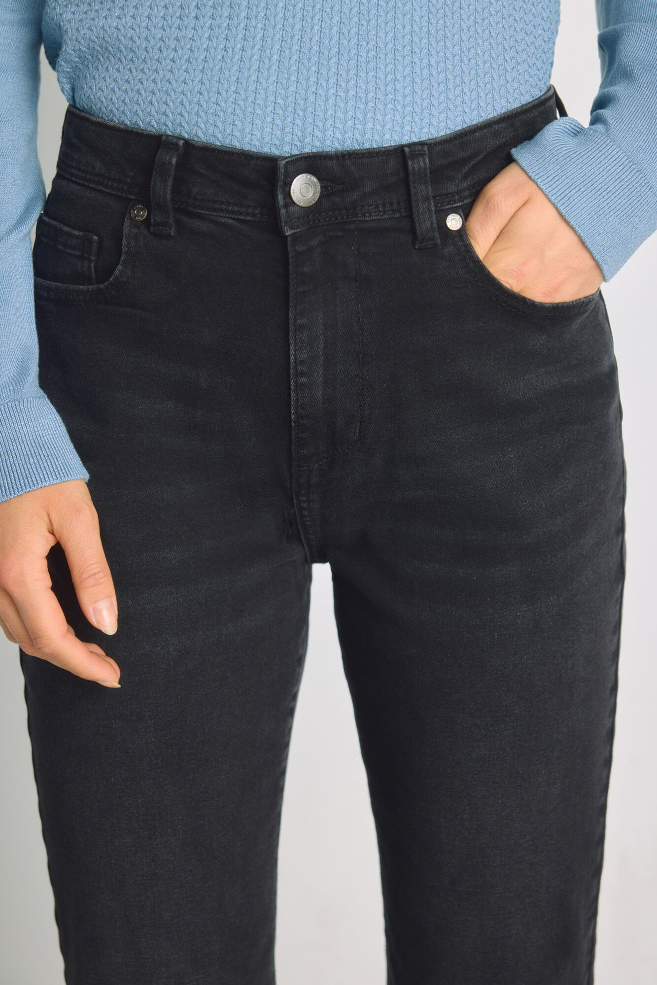 Milano Pantal&oacute;n de denim regular Marengo