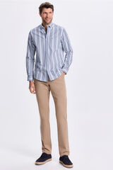 Milano Chinos lisos y liso Beige/Camel