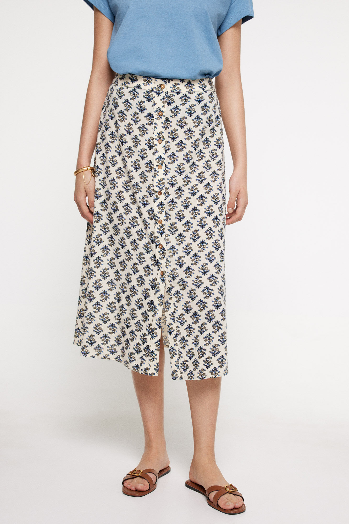 Milano Falda midi Bambula