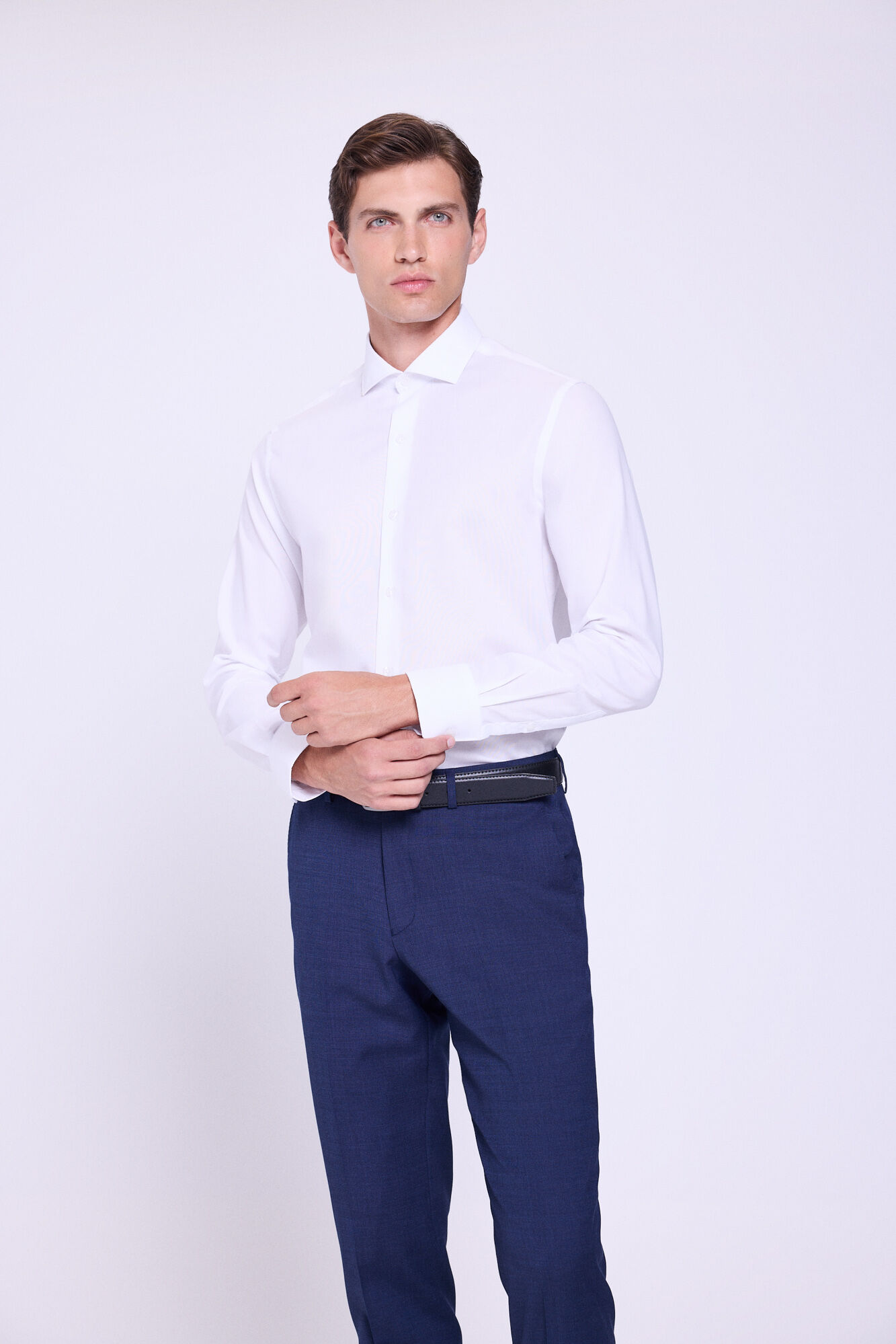 Milano Microestructura de la camisa de vestir