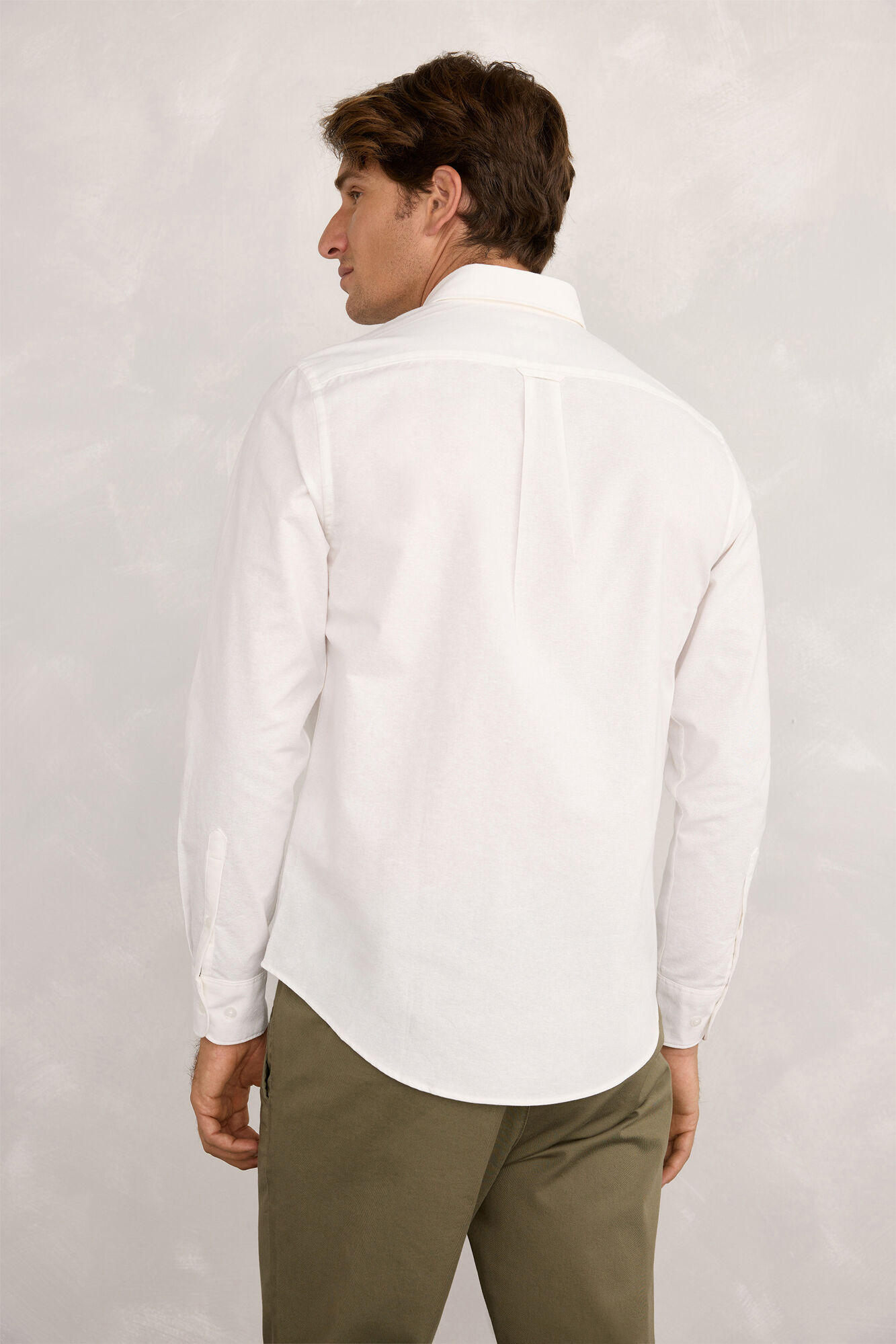 Milano Camisa deportiva Oxford Blanco