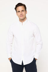 Fifty Outlet Camisa popelín lisa Blanco