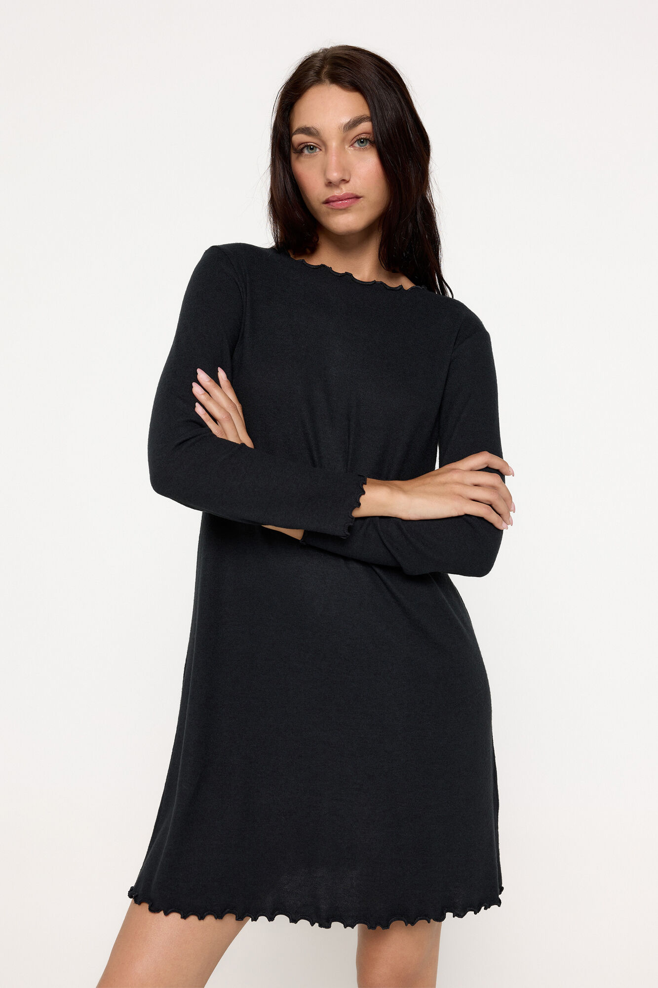 Milano Vestido B&aacute;sio Kaki