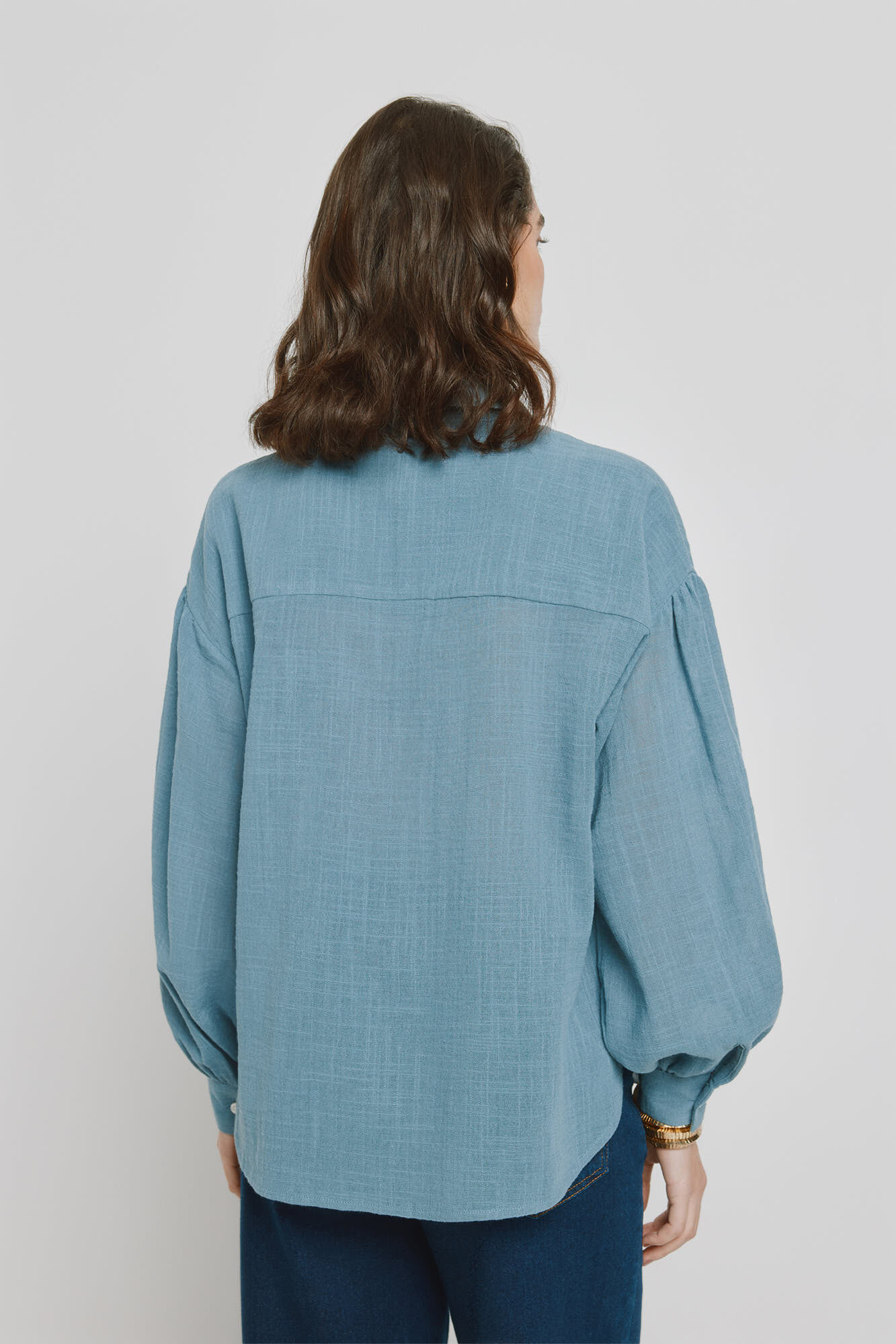 Milano Blusa lisa Azul