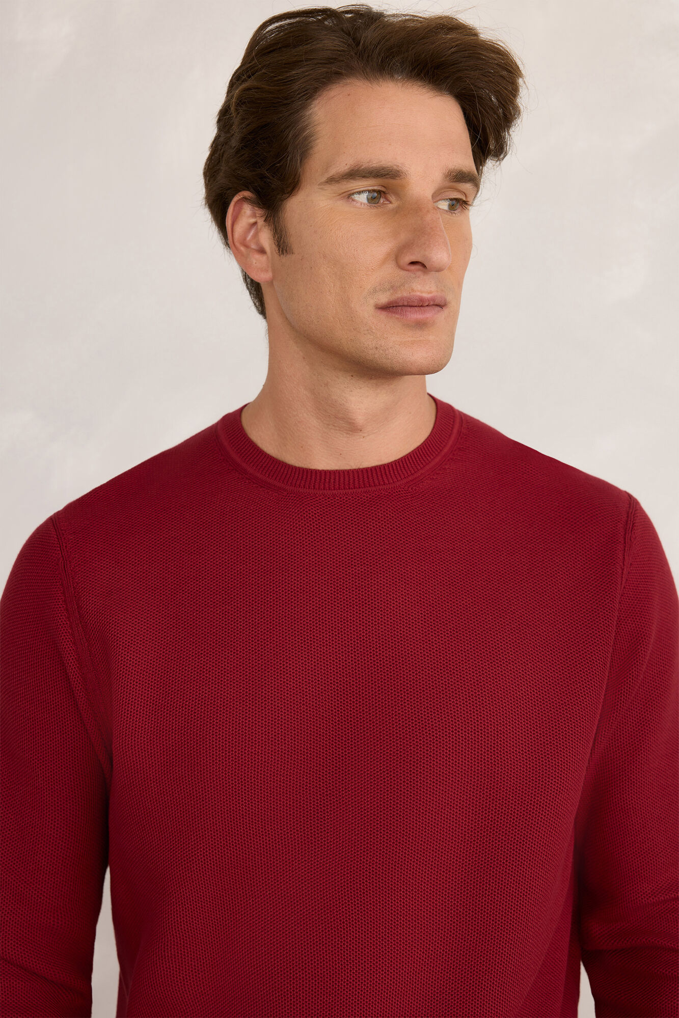 Milano Jersey b&aacute;sico de nido de abeja Kaki Oscuro