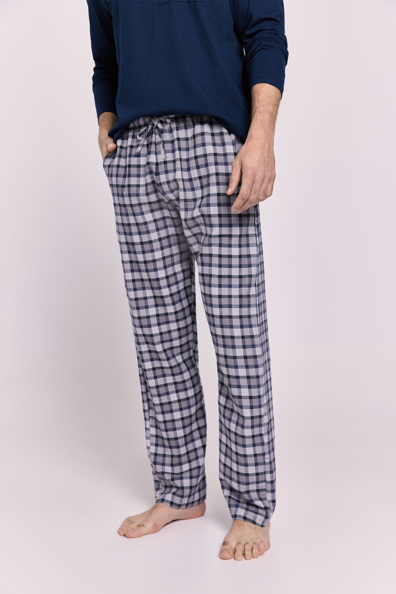 Milano Pijama larga Navy