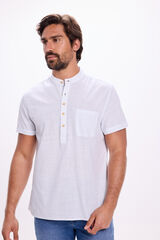 Fifty Outlet Camisa polo Mao Azul