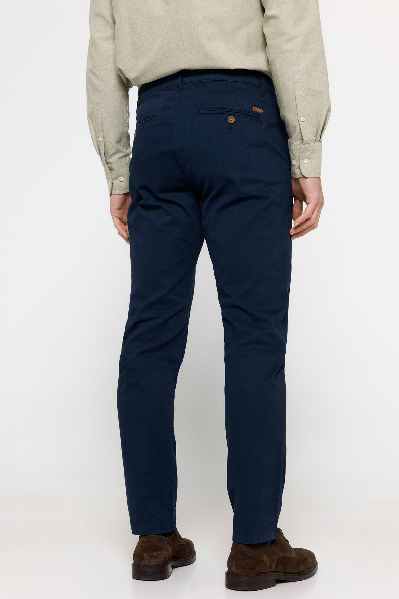 Milano Pantal&oacute;n Chino Liso Navy
