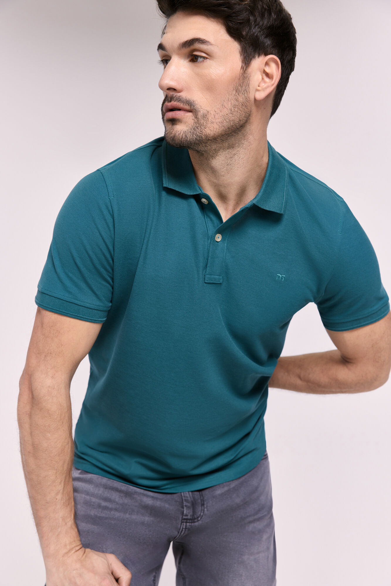 Milano Polo manga corta