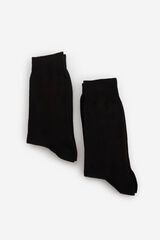 Milano Calcetines de estructura Negro