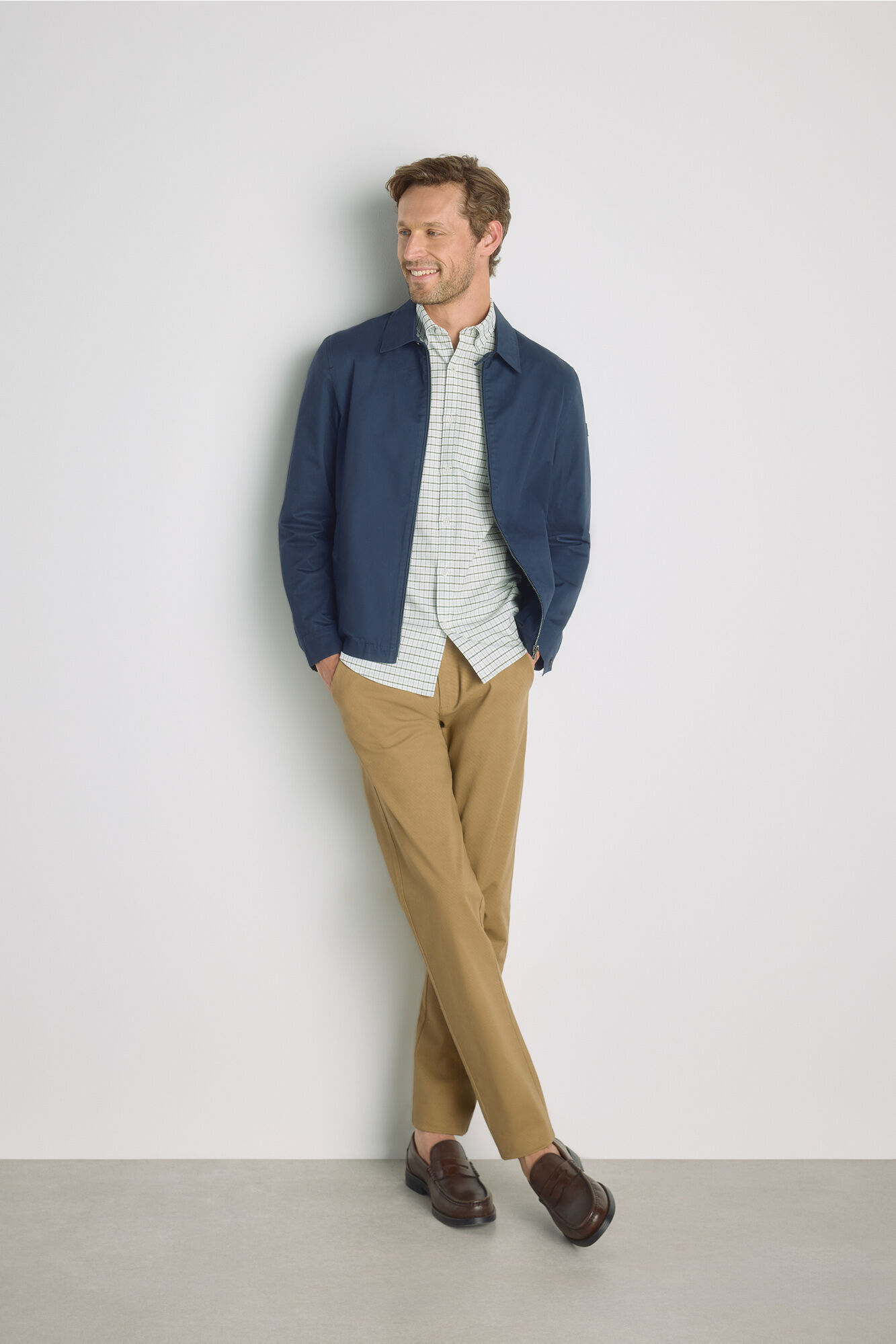 Milano Chamarra con bolsillos Navy