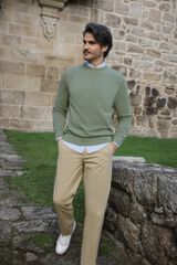 Milano Pantal&oacute;n chino slim fit Beige