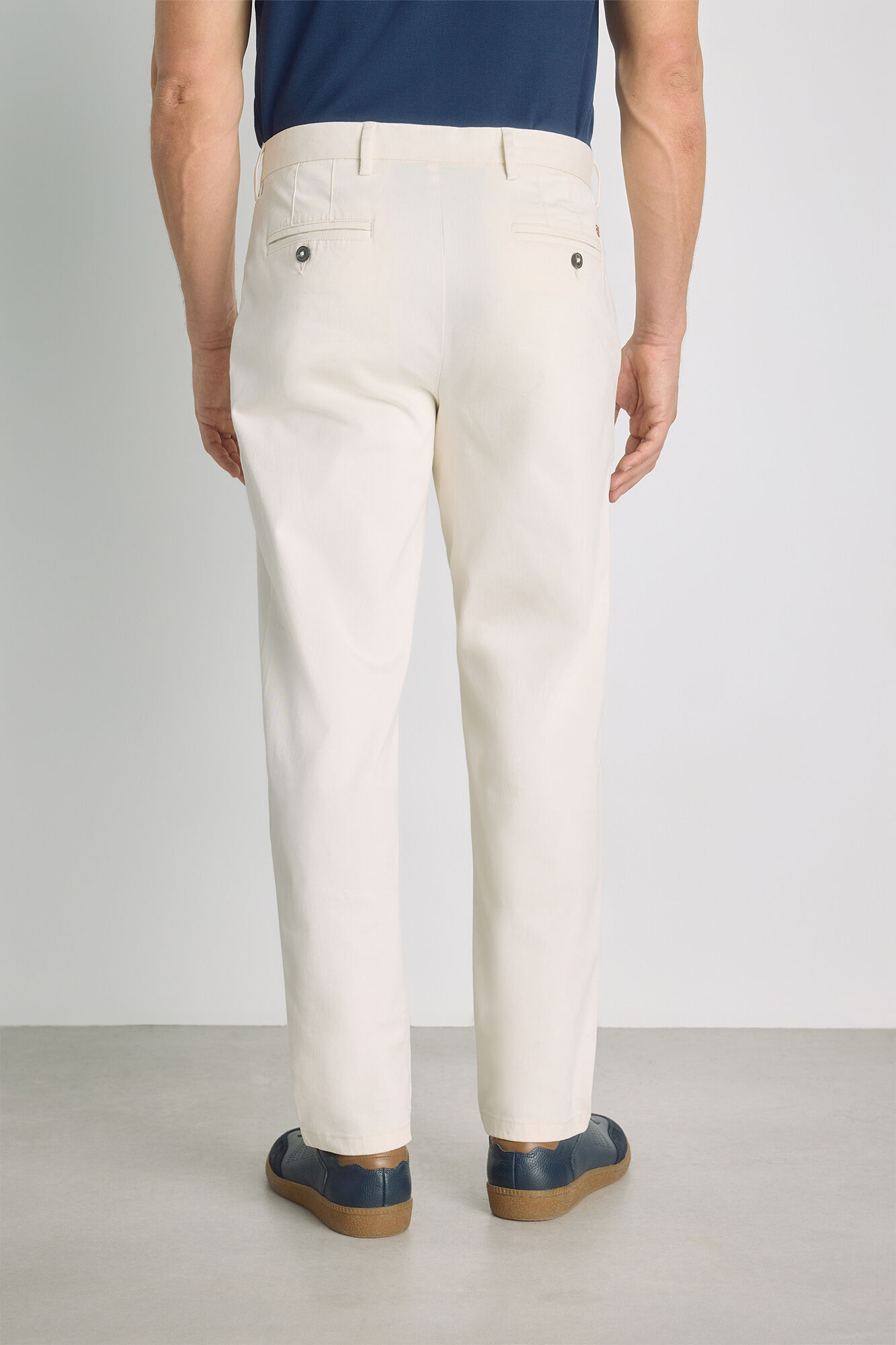 Milano Pantal&oacute;n chino regular fit Beige