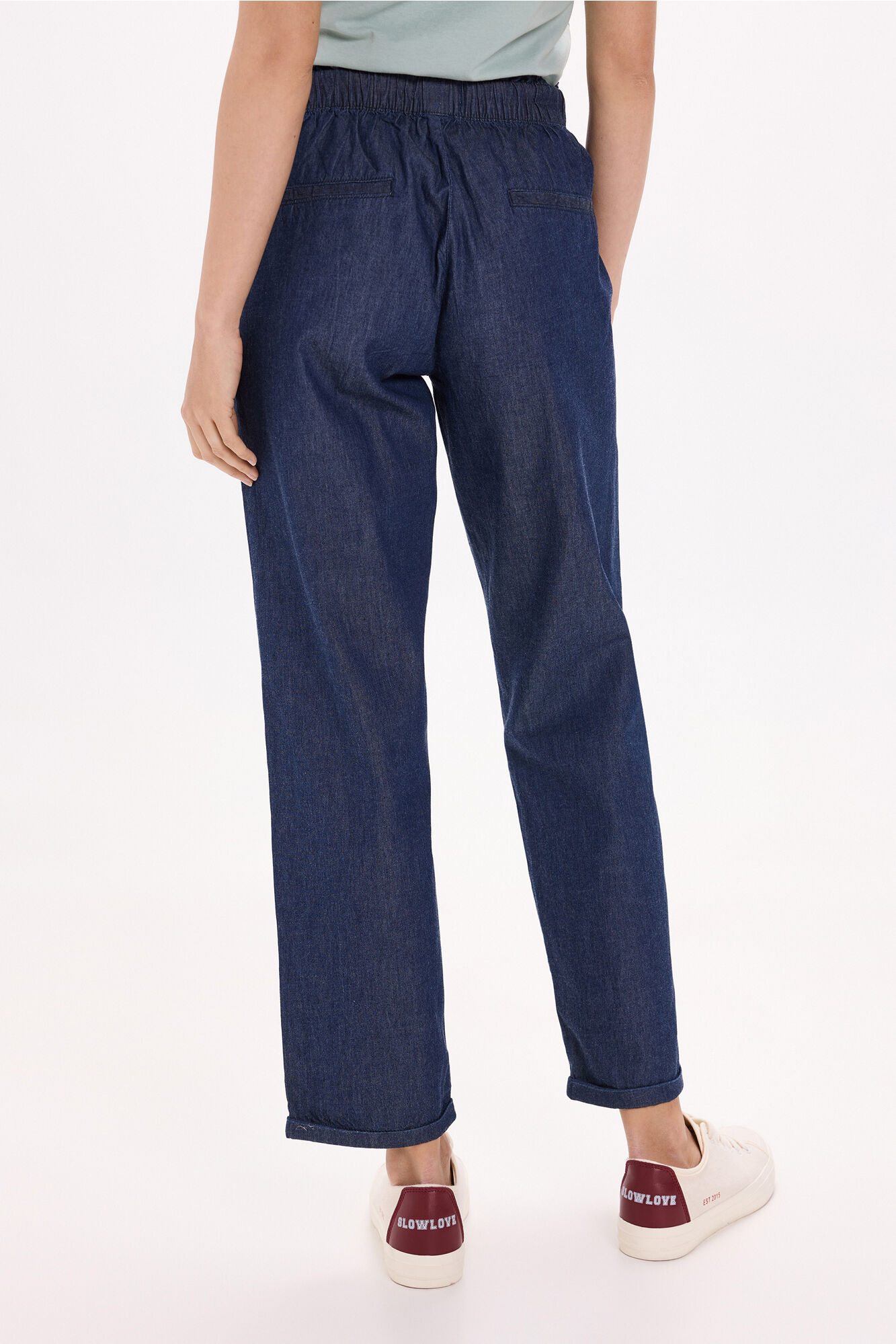 Milano Pantal&oacute;n denim claro Navy