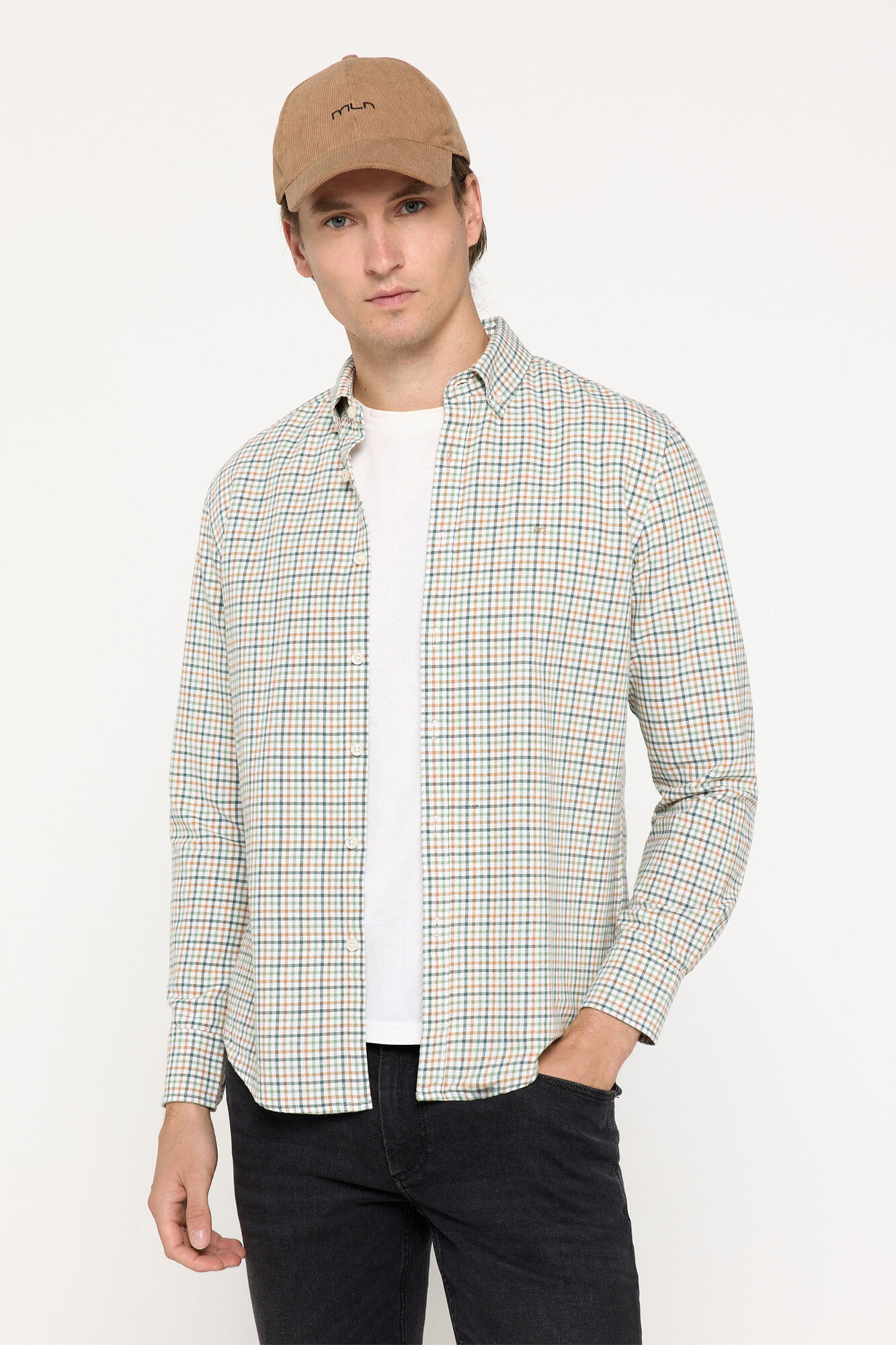 Milano Camisa Oxford Cuadros