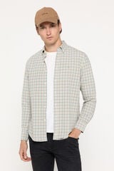 Milano Camisa Oxford Cuadros Verde