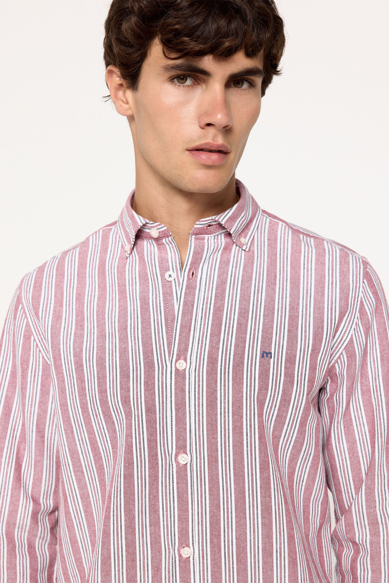 Milano Camisa Oxford Rayas