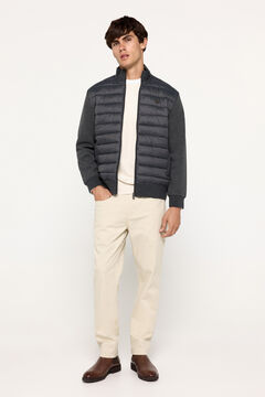 Fifty Outlet Chaqueta Punto Acolchada Negro