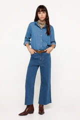 Fifty Outlet Camisa light denim Azul