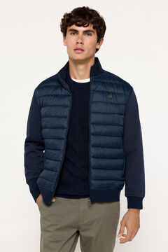 Fifty Outlet Chaqueta Punto Acolchada Navy