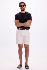 Milano Bermudas de lino Beige