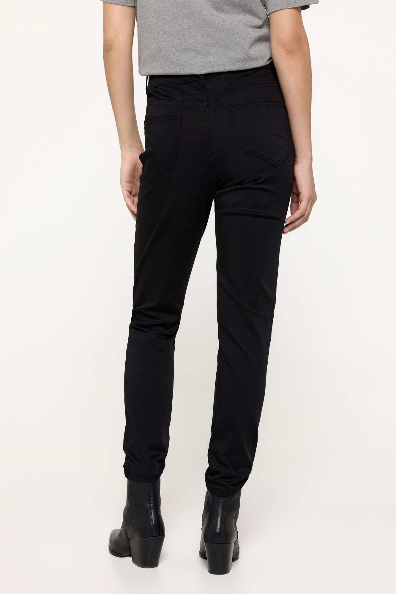 Milano Pantal&oacute;n Ajustado Negro