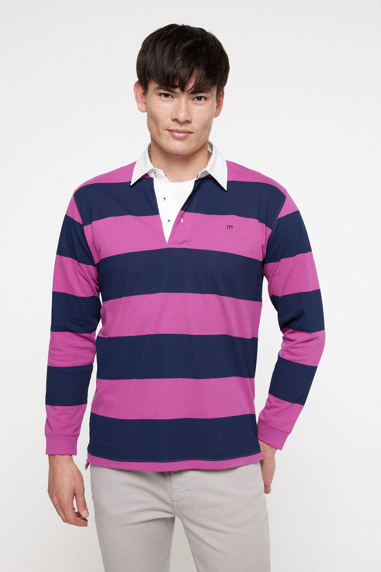 Springfield hombre polos manga larga shop
