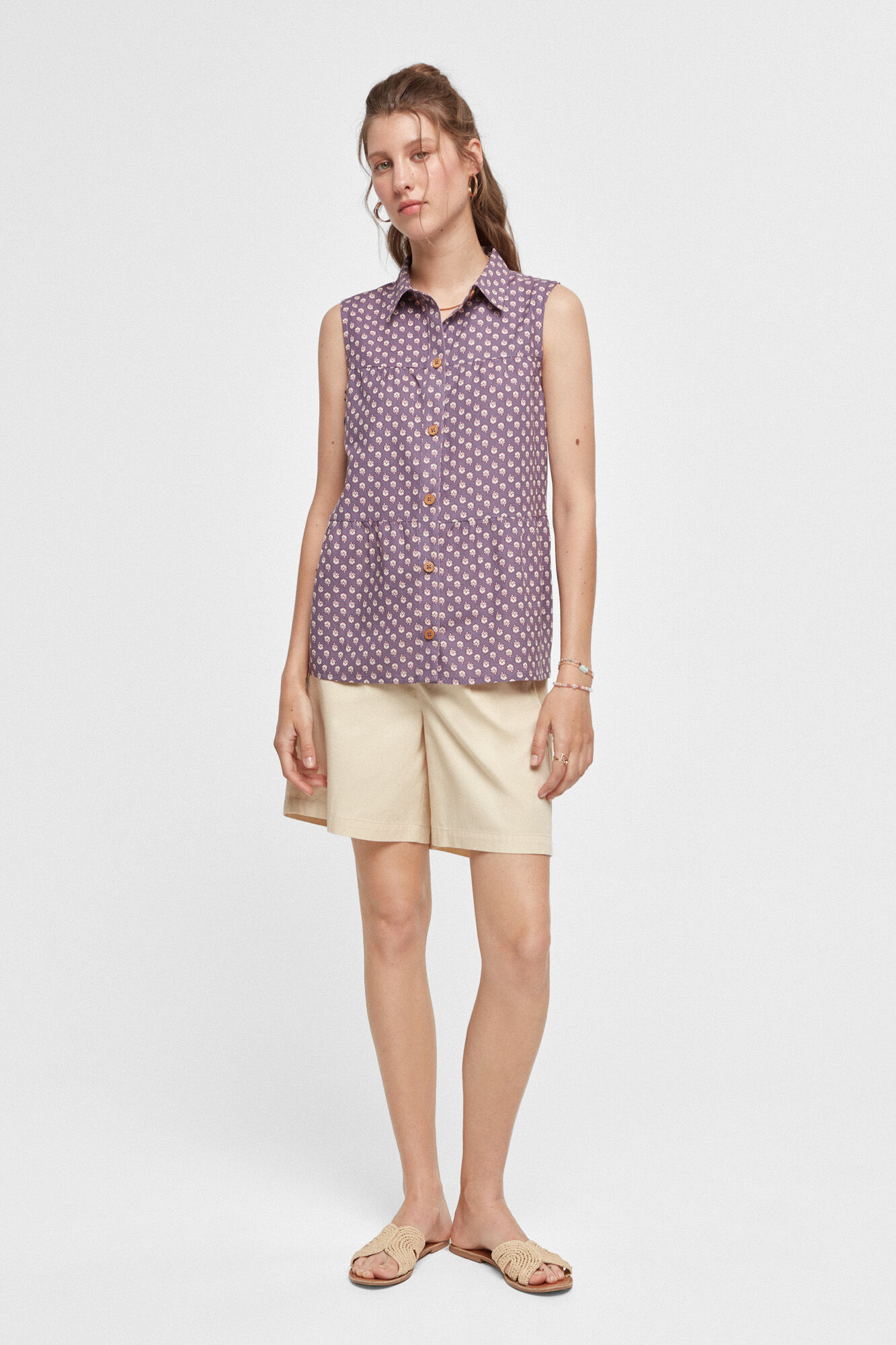 Milano Blusa camisera Verde