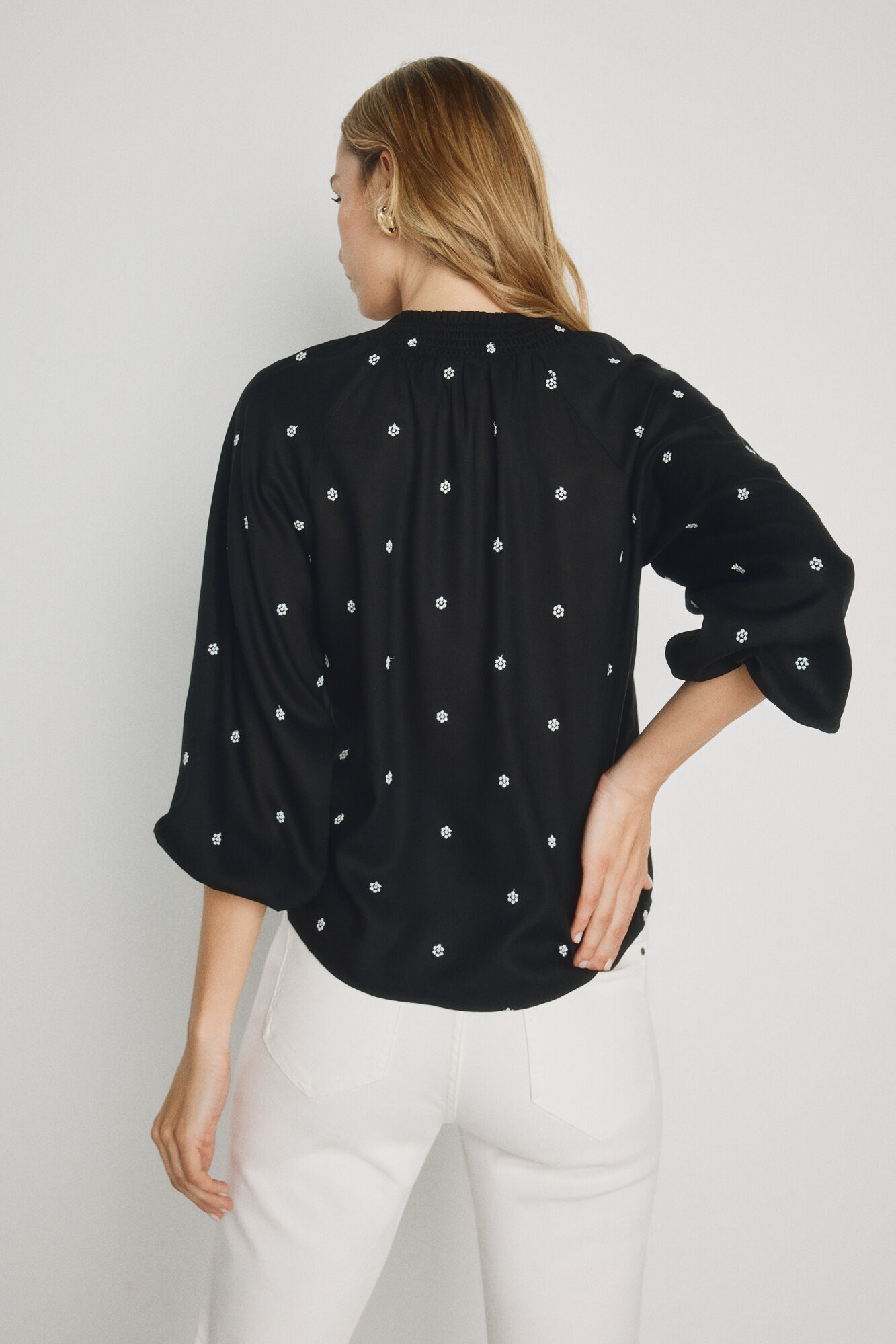 Milano Blusa manga larga Negro