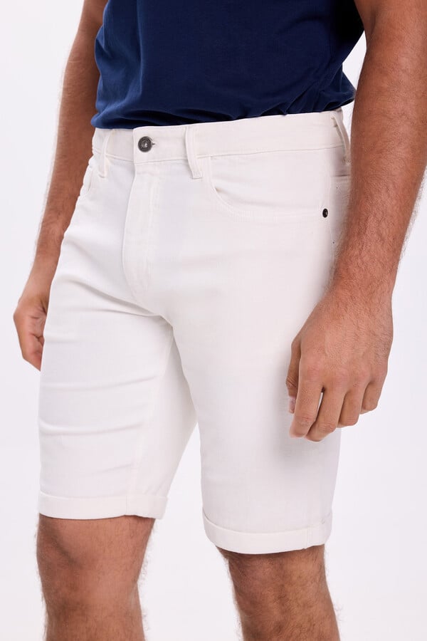 Milano Bermudas de 5 bolsillo Blanco