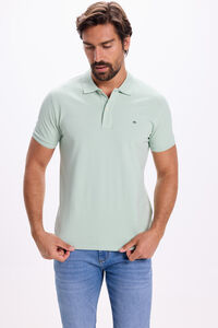 Fifty Outlet Polo básico de piqué Verde
