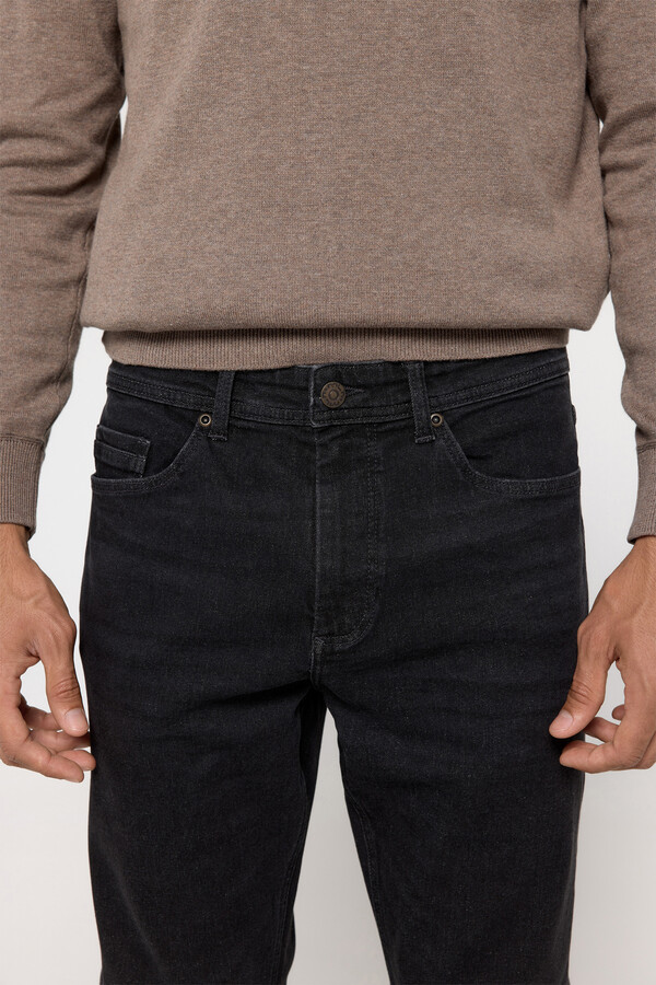 Milano Pantalón Denim Regular Aniversario Kaki Oscuro