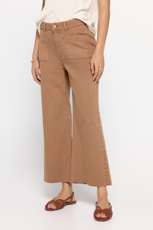 Milano Pantalón Culotte Gris