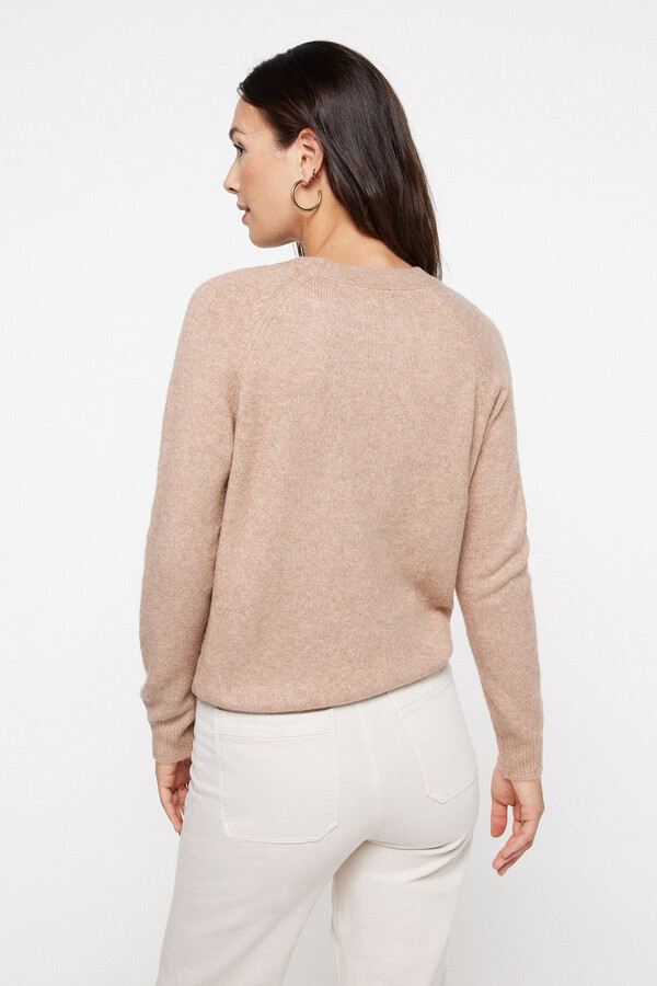 Fifty Outlet Jersey suave calado Beige/Camel