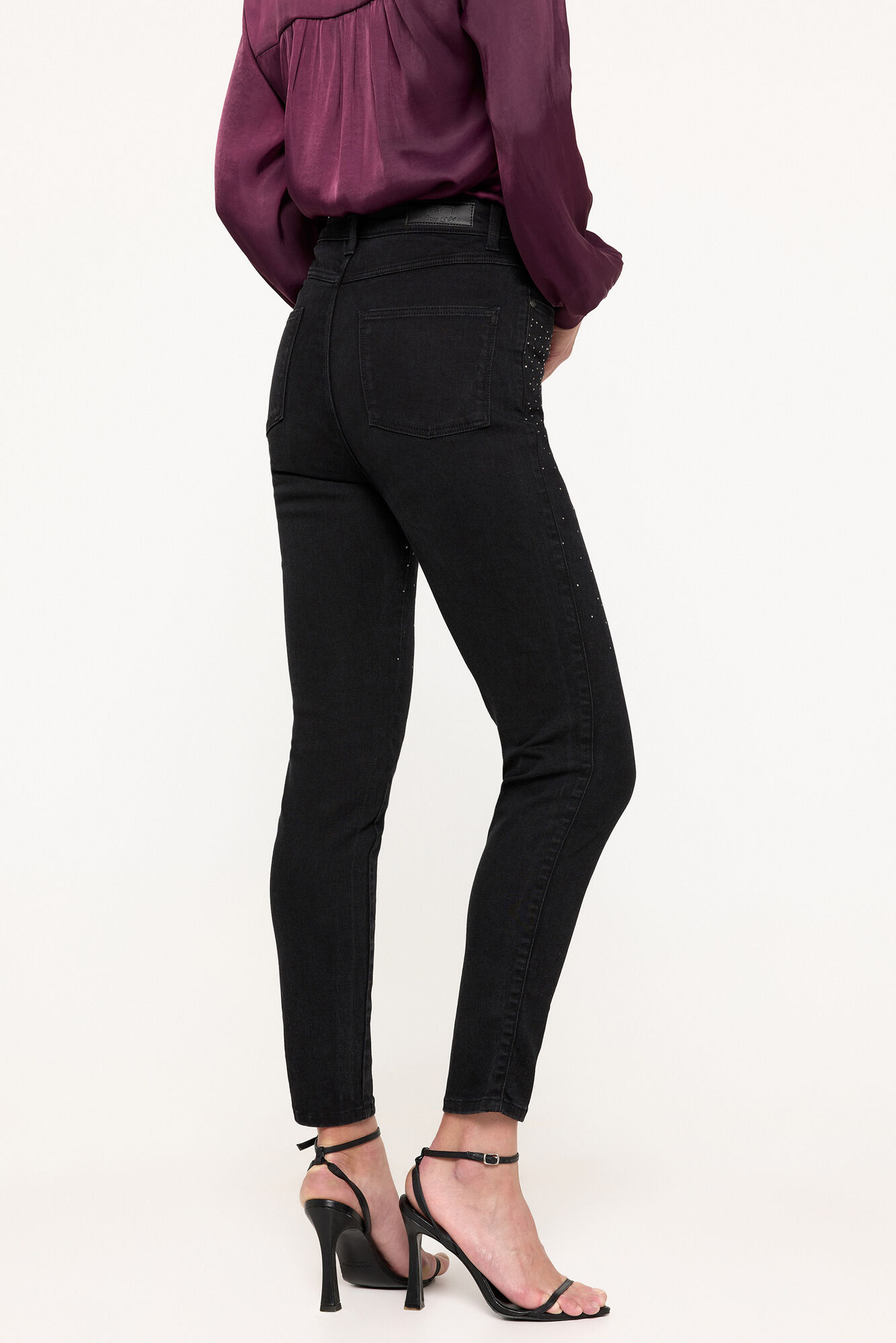 Milano Denim slim Negro
