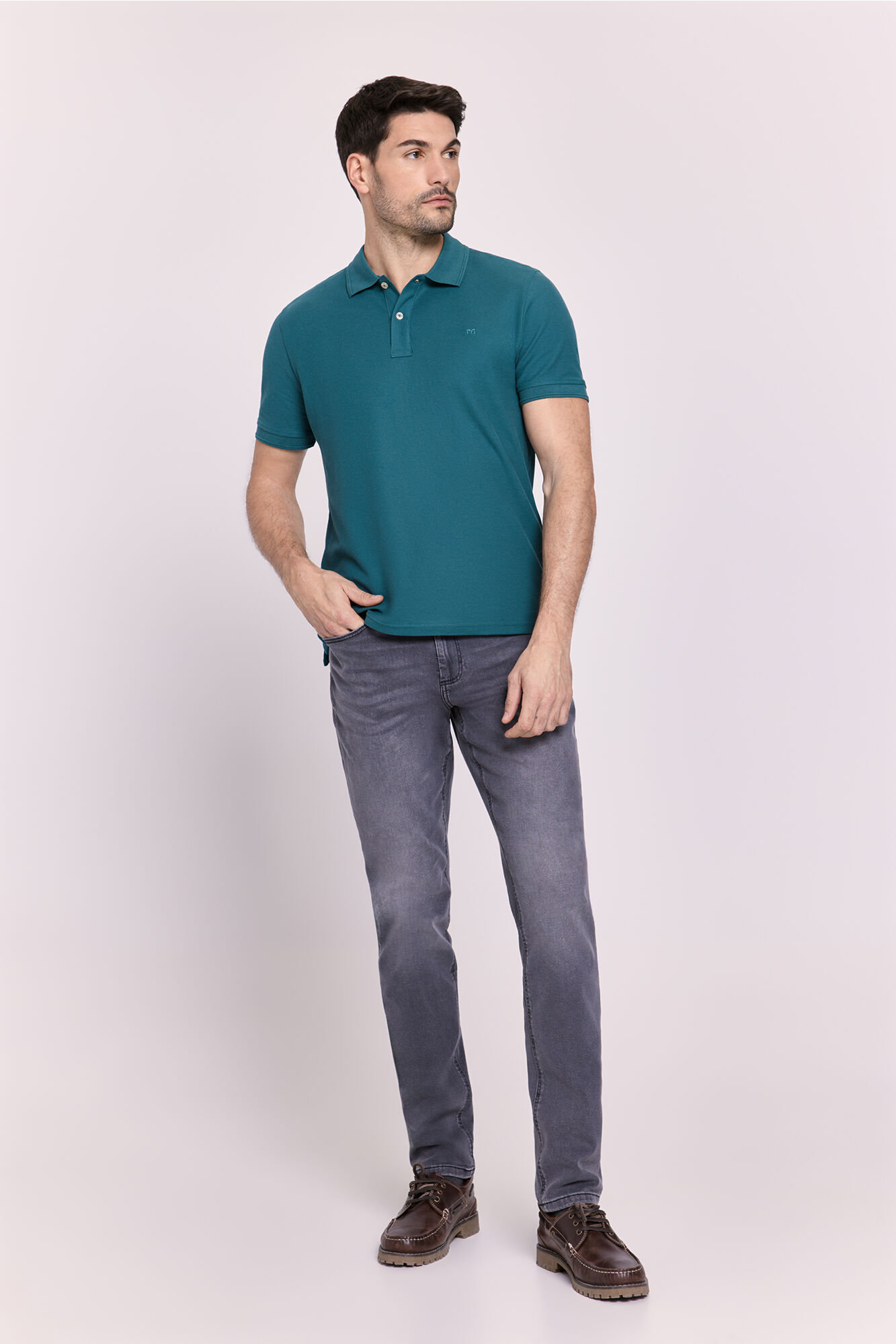 Milano Polo manga corta