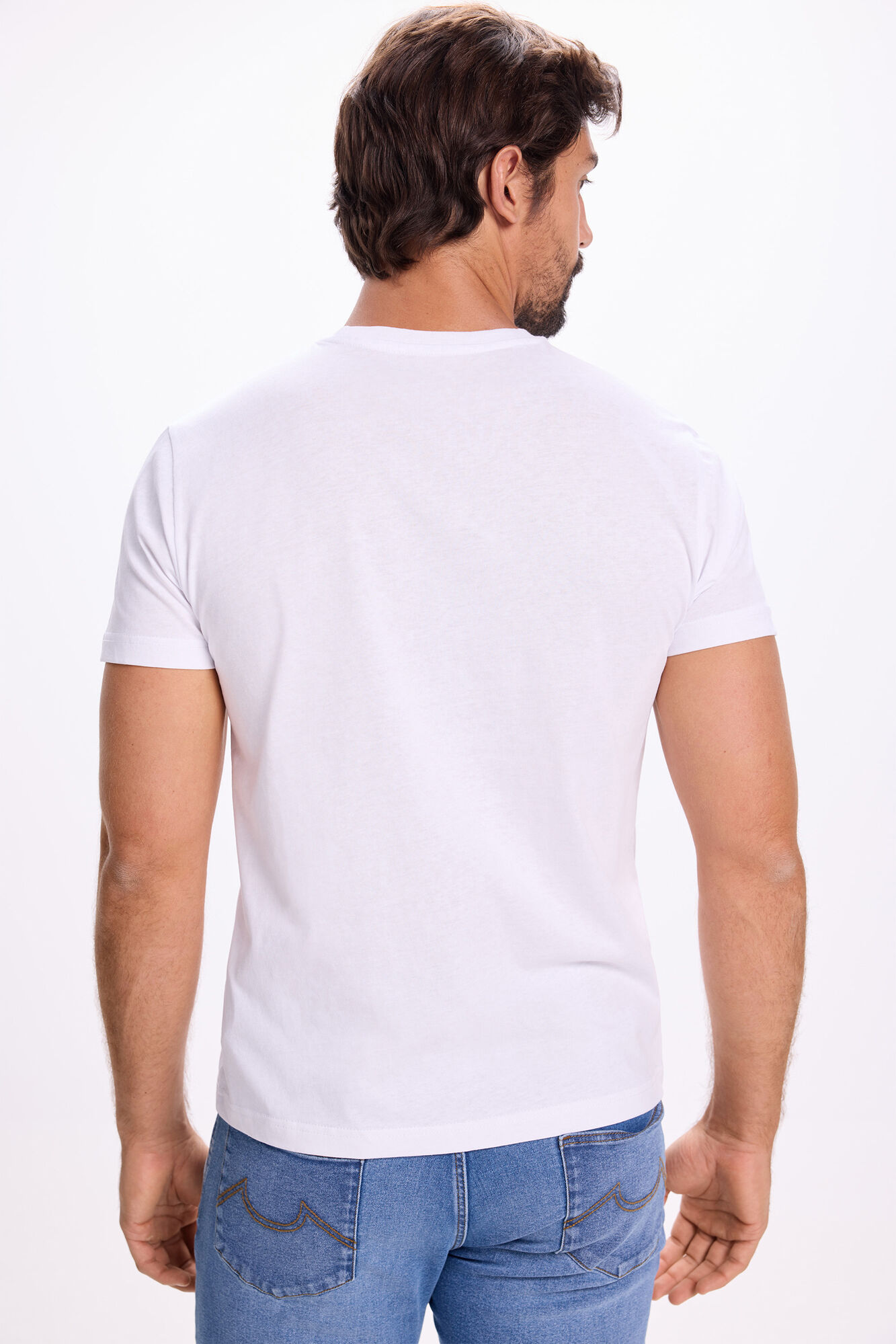 Milano Playera estampada Marfil