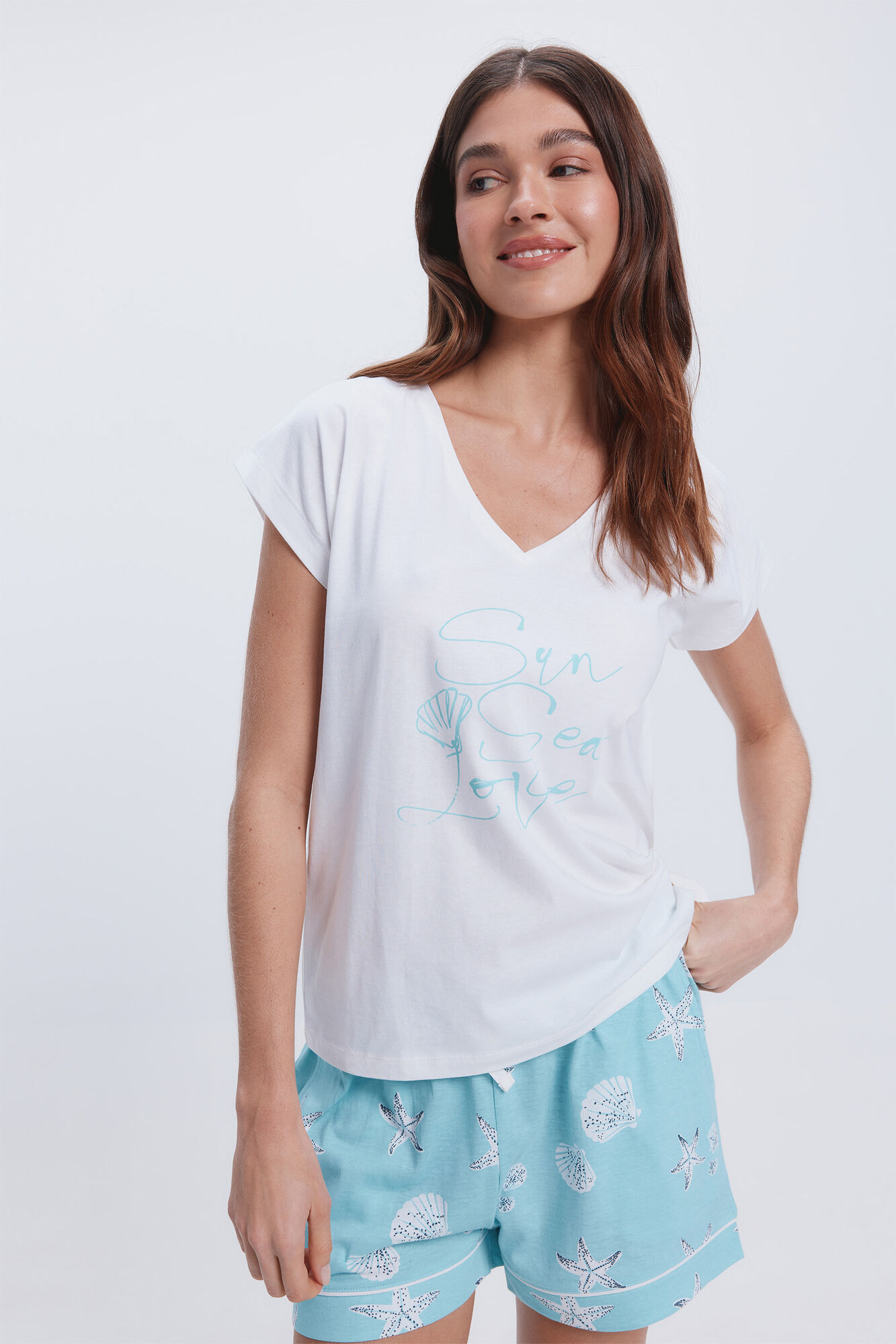 Milano Pijama corto marinero