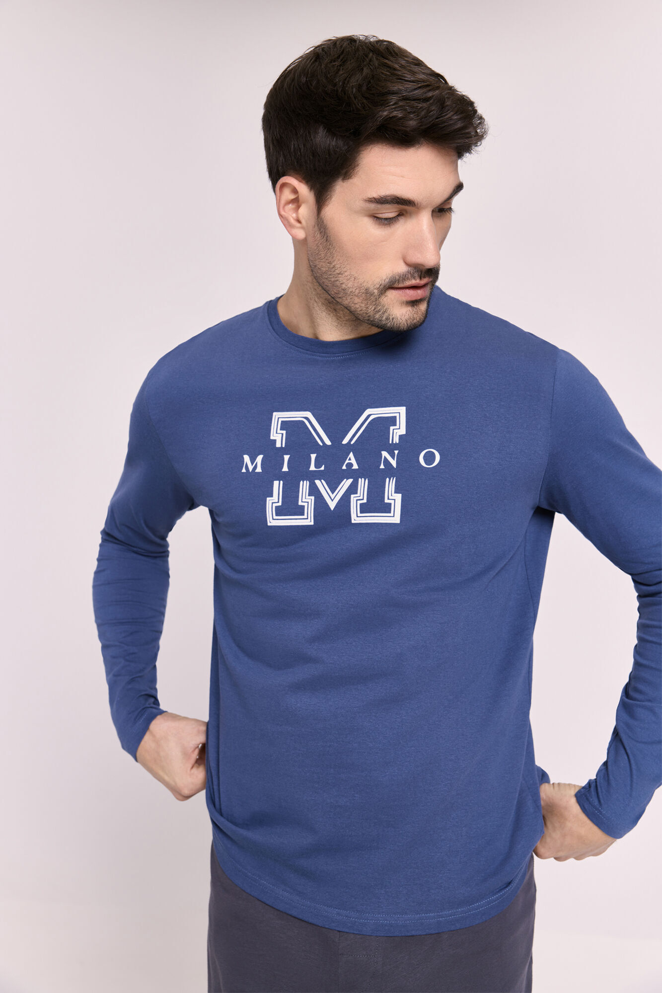 Milano Pijama con logo grande