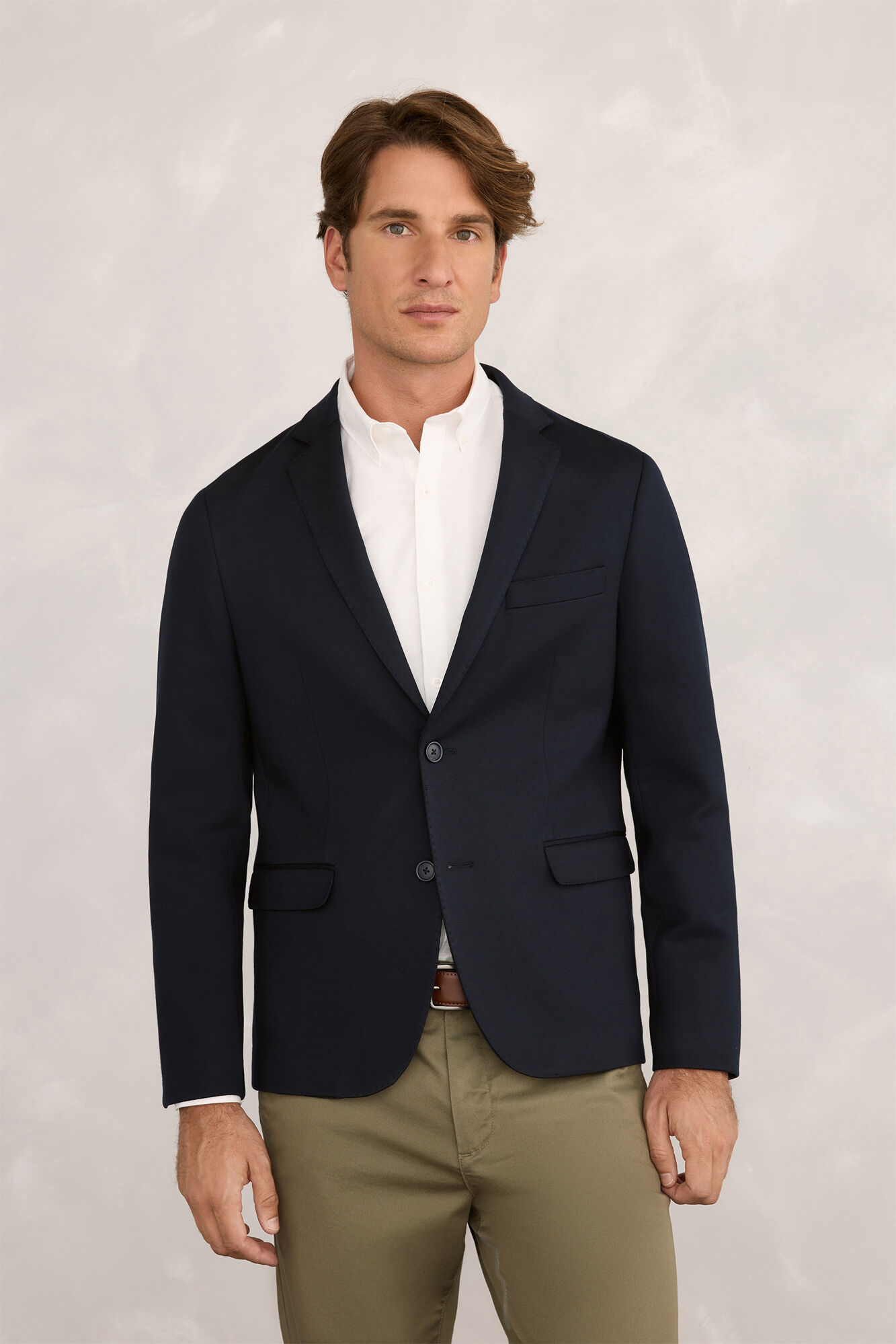 Milano Blazer de punto entallada