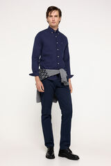 Milano Camisa Twill Lisa Navy