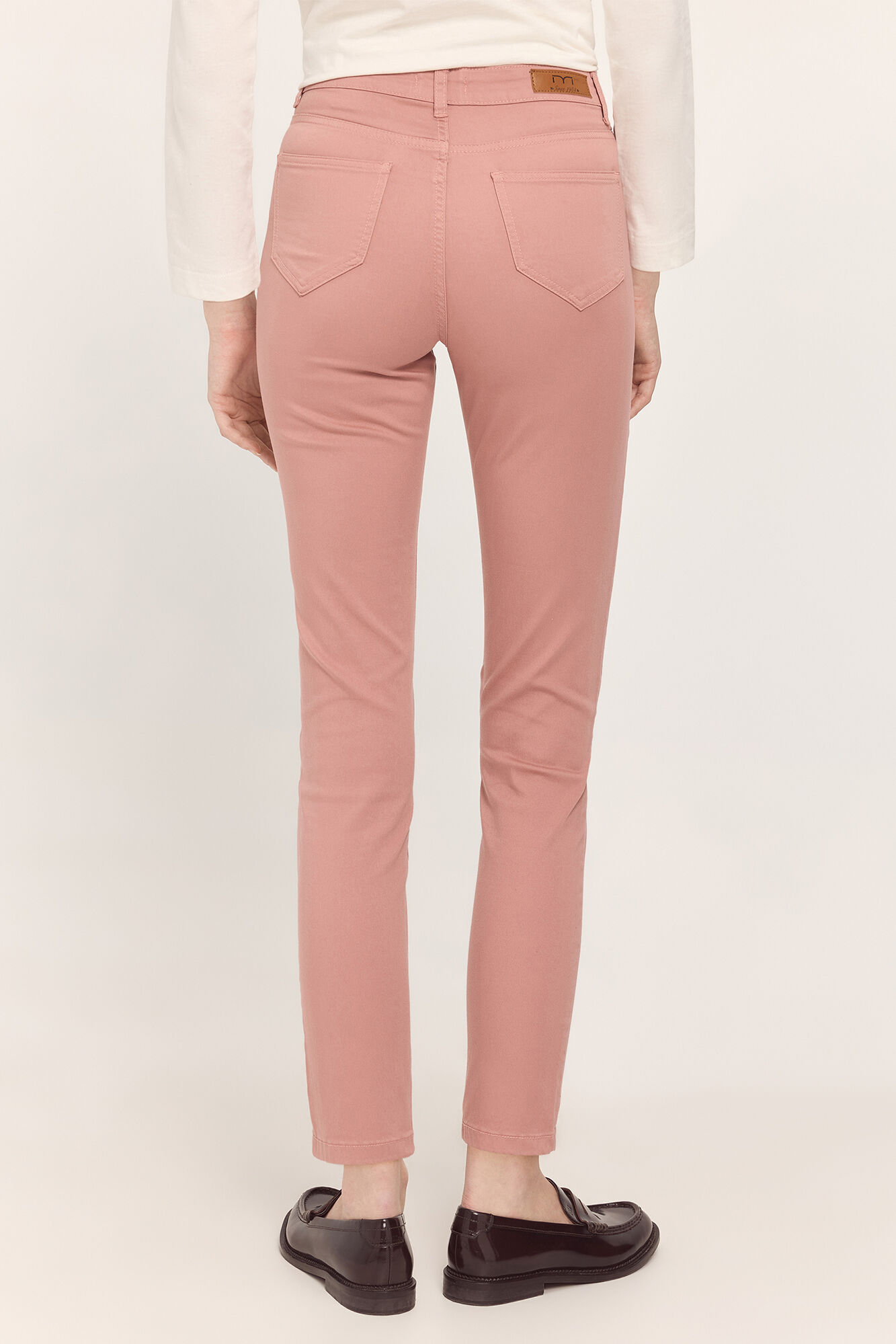 Milano Pantal&oacute;n ajustado color Rosa