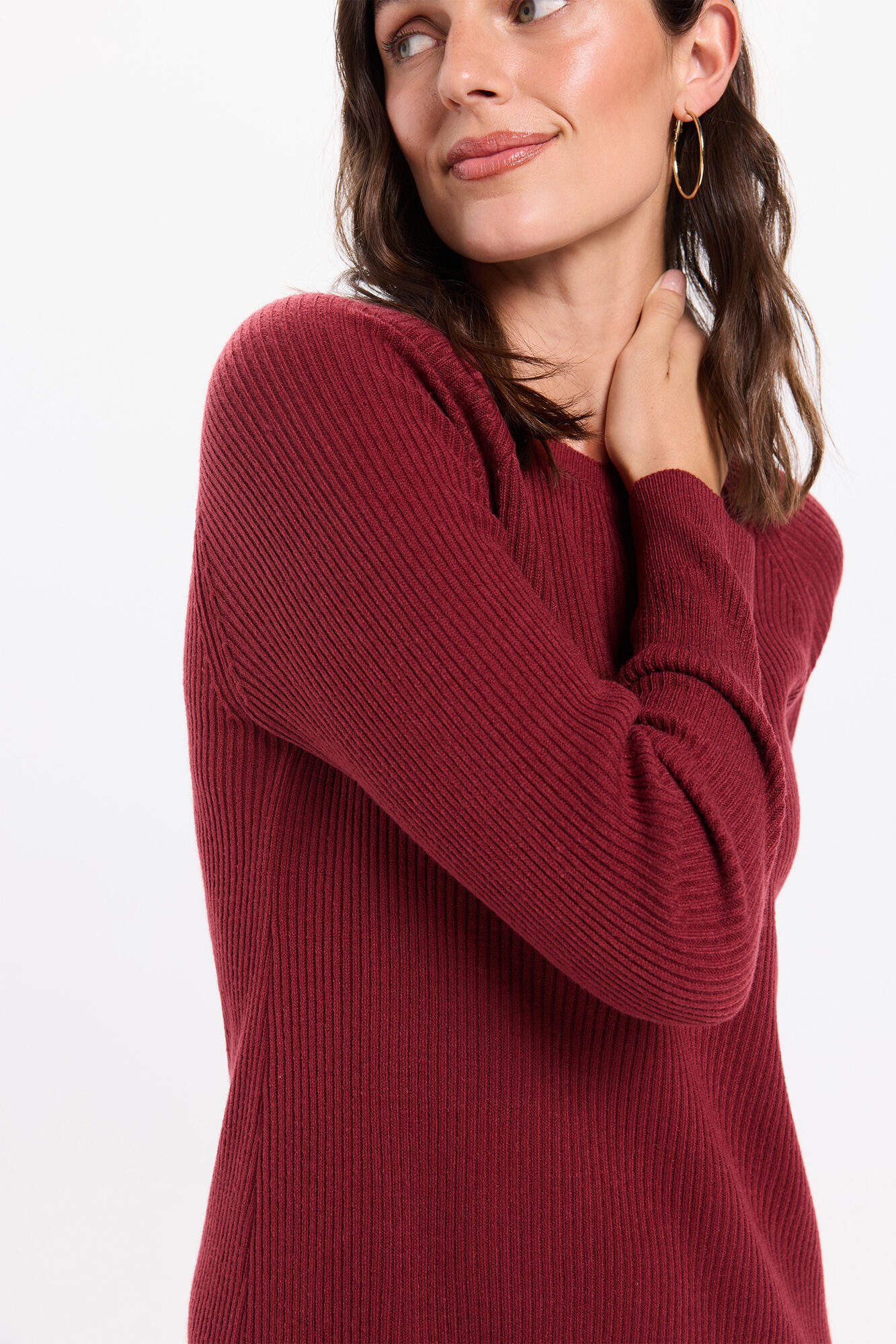 Milano Vestido midi de tejido