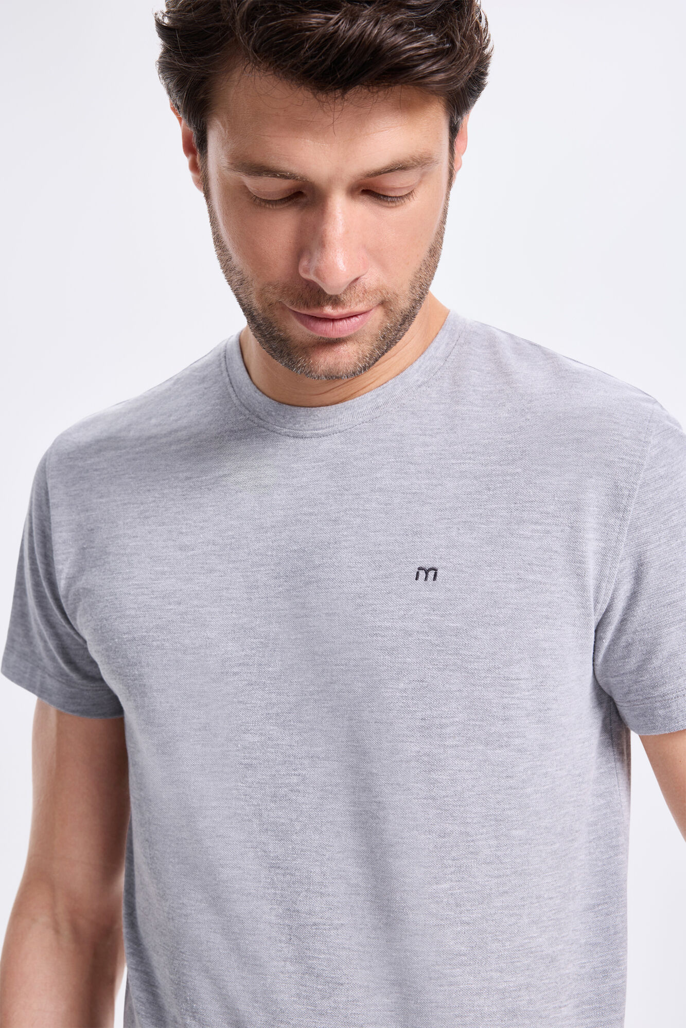 Milano Playera b&aacute;sica de piqu&eacute;