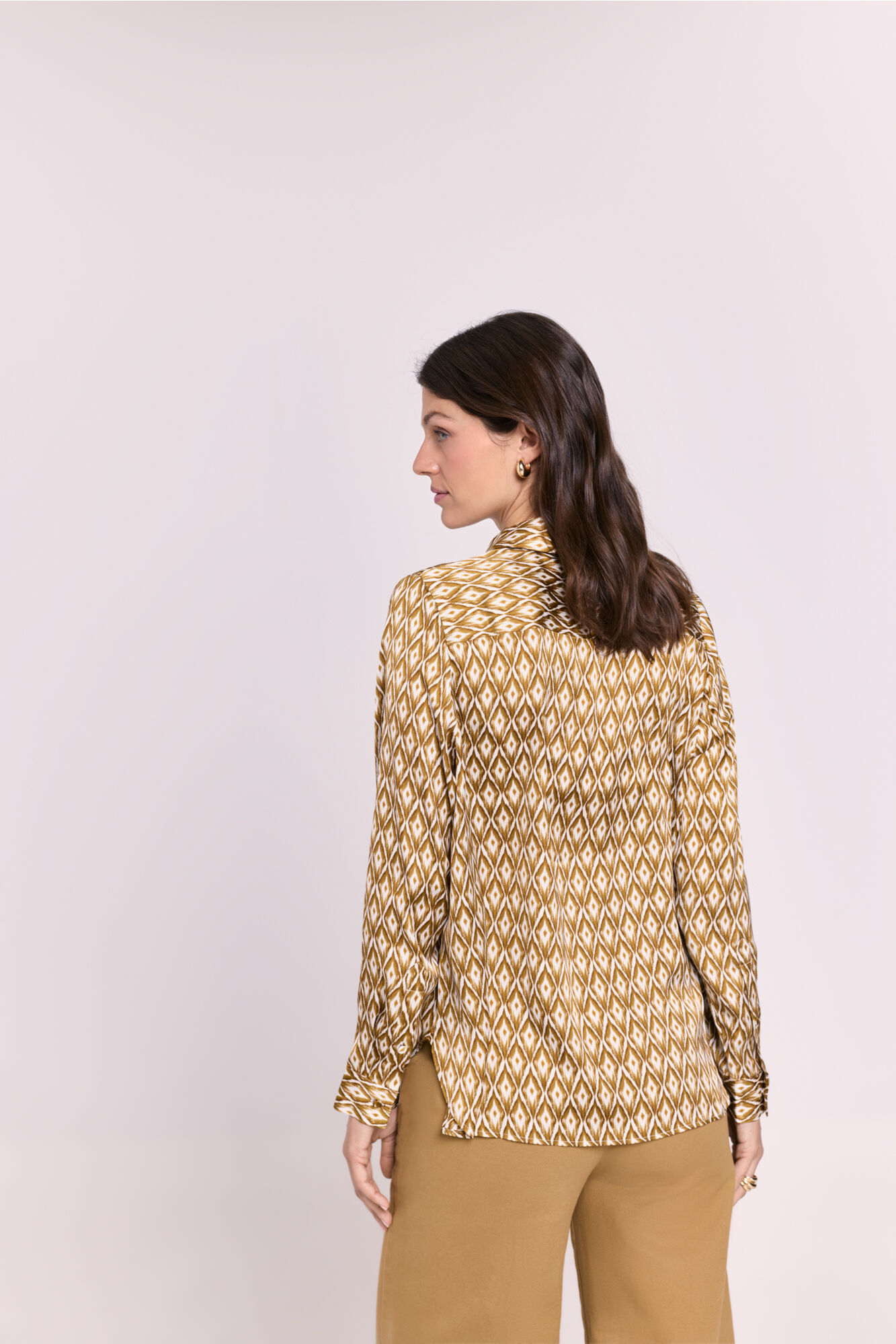 Milano Camisa satinada estampada Arena