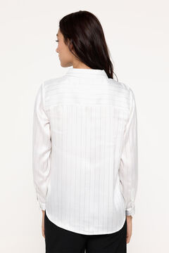 Fifty Outlet Camisa Satinada Print natural