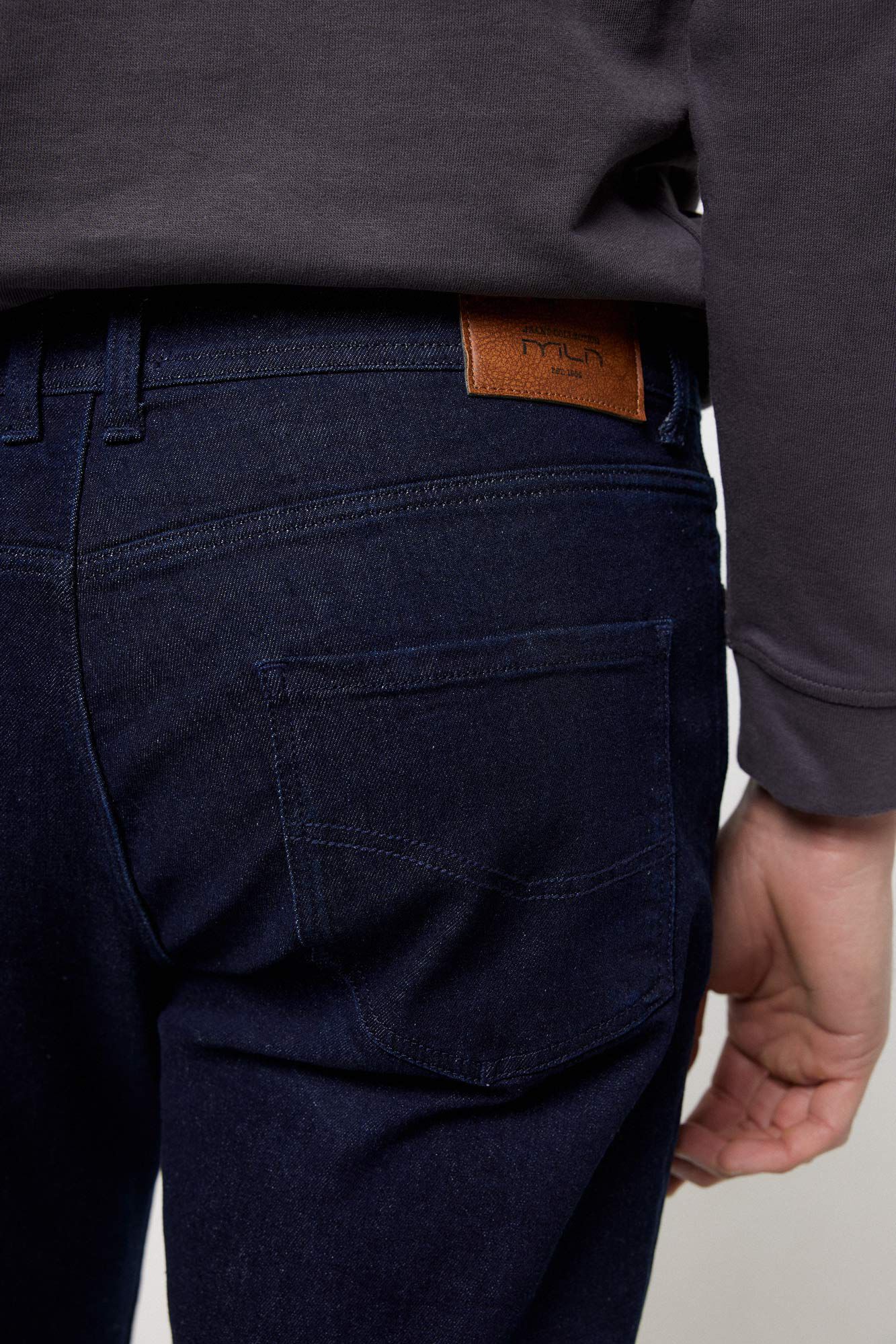 Milano Pantal&oacute;n Denim Regular Navy